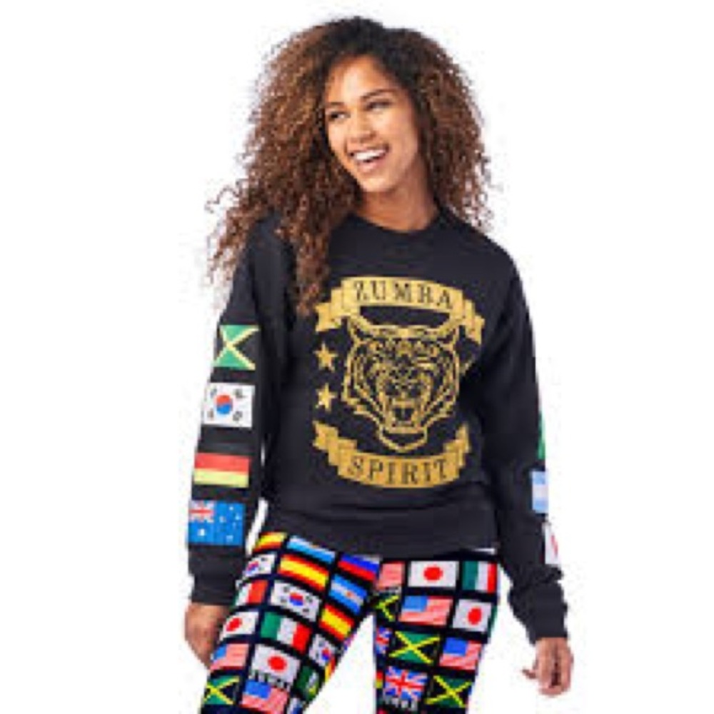 Zumba Spirit Sweatshirt Women’s XL